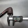 Gigi Unica 785 Rusticated Bent Dublin Estate Briar Pipe Unsmoked 9mm - Image 10
