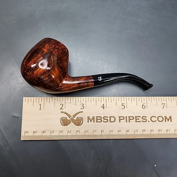 Bjarne Handmade Bent Brandy Estate Briar Pipe, Unsmoked [SOLD OUT] - Image 10