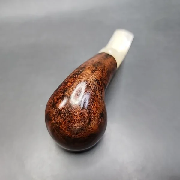 BBB Tortoise 765 Smooth Bent Estate Briar Pipe, Unsmoked [SOLD OUT] - Image 9