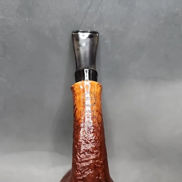 Jess Chonowitsch Sandblasted Bent Egg Estate Briar Pipe, Danish Estates [SOLD OUT] - Image 10