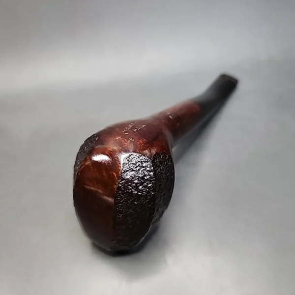 Ferndown by Les Wood Bark 2 Star Bent Brandy Estate Briar Pipe, English Estates - Image 10