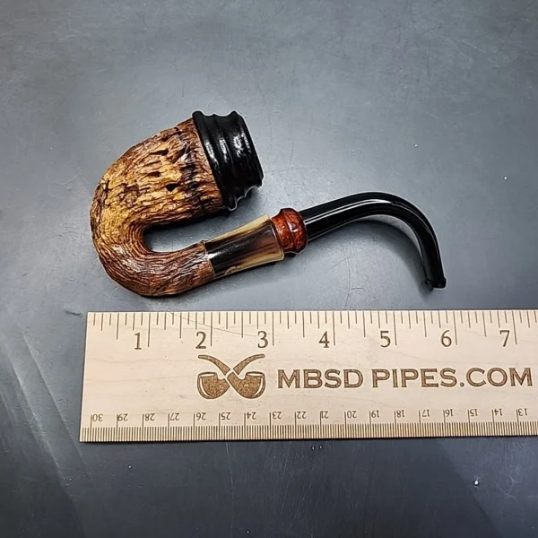 Mutcat Pipes Calabash Handmade Pipe, New - Image 10