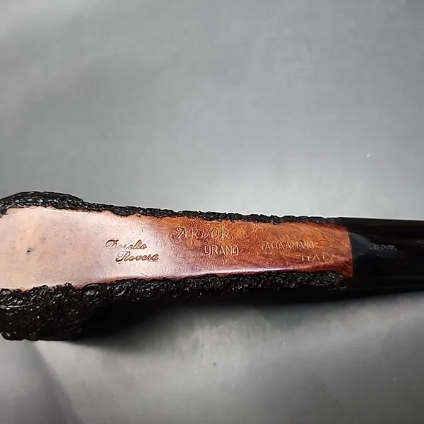 Ardor Urano Rusticated Canadian Estate Briar Pipe, Italian Estates - Image 10