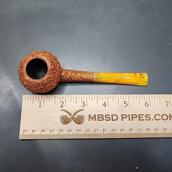Pipe Tristan Rusticated Prince Handmade Briar Pipe, New [SOLD OUT] - Image 10