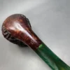 Sean Reum Pipes Large Partially Rusticated Bent Egg Estate Briar Pipe [SOLD OUT] - Image 10