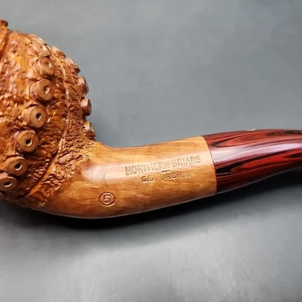 Northern Briars Sea Urchin Group 5 Estate Briar Pipe, English Estates, 9mm [SOLD OUT] - Image 10