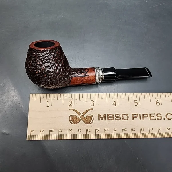 Vauen by Barontini 512 Rusticated Straight Brandy Estate Briar Pipe, Unsmoked, 9mm - Image 11