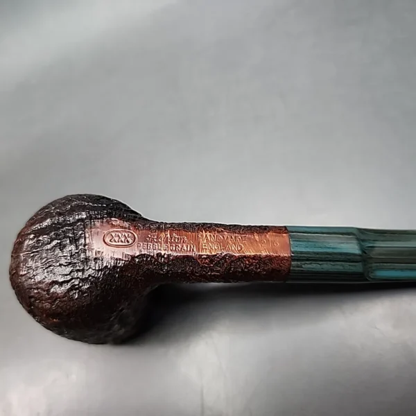 Ashton XXX Pebble Grain 216 Bent Pot Estate Briar Pipe [SOLD OUT] - Image 11