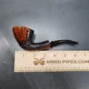 Nording Handmade 4 Partially Sandblasted Freehand Estate Briar Pipe, Unsmoked [SOLD OUT] - Image 11