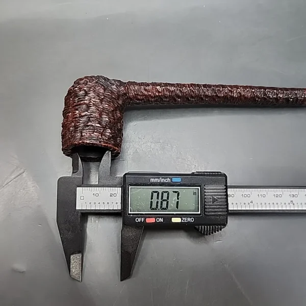Brebbia Iceberg 800 Rusticated Canadian Estate Briar Pipe, Italian Estates - Image 11