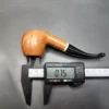 Savinelli Mattone 626 Smooth Bent Apple Estate Briar Pipe, 6mm, Unsmoked - Image 11