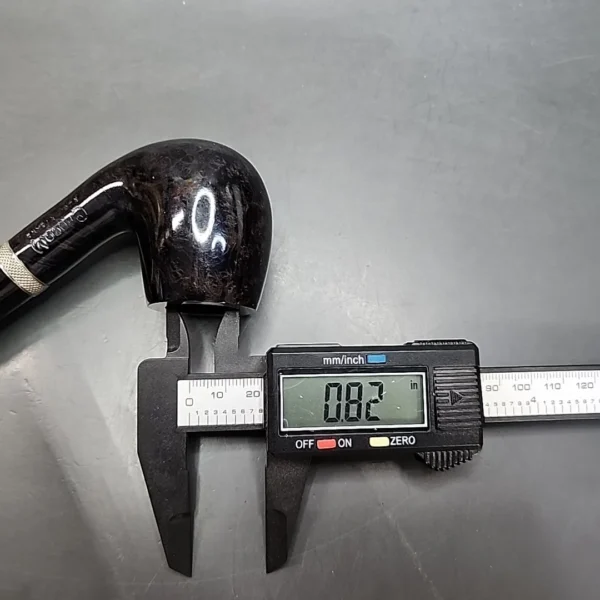 Chacom Blue Riband 43 Smooth Bent Billiard Estate Briar Pipe, Unsmoked, 9mm - Image 11