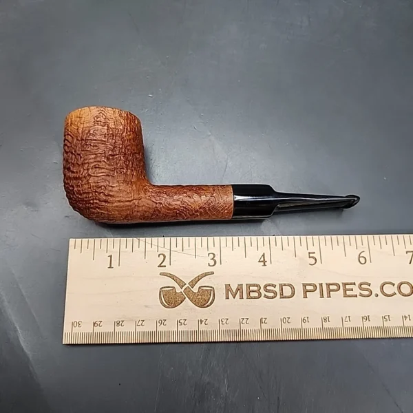 Bill Taylor Ashton Old Church XXX Sandblast Saddle Billiard Estate Briar Pipe [SOLD OUT] - Image 11
