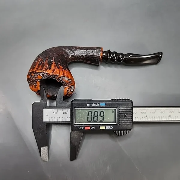 Nording Handmade 4 Partially Sandblasted Freehand Estate Briar, Pipe Unsmoked - Image 11
