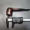 GBD Midnight 133 Smooth Straight Billiard Estate Briar Pipe, Unsmoked - Image 11