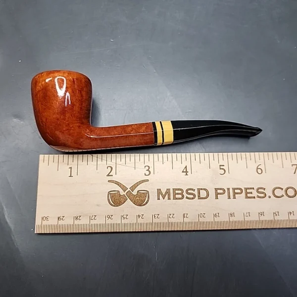 Chacom Hexagone 859 Smooth Panel Pear Estate Briar Pipe, Unsmoked [SOLD OUT] - Image 11