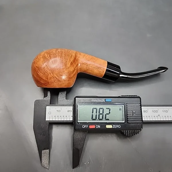 Michel Smooth Bent Estate Briar Pipe Unsmoked [SOLD OUT] - Image 11