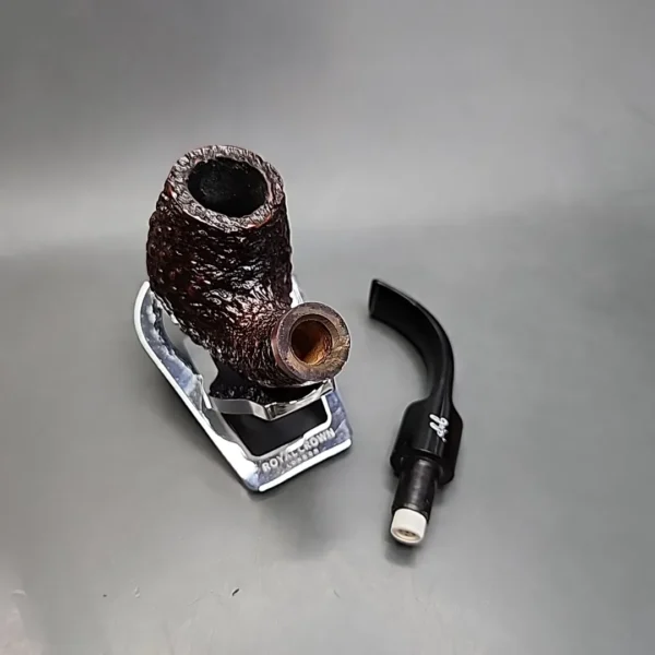Gigi Unica 778 Rusticated Bent Egg Estate Briar Pipe Unsmoked 9mm - Image 11