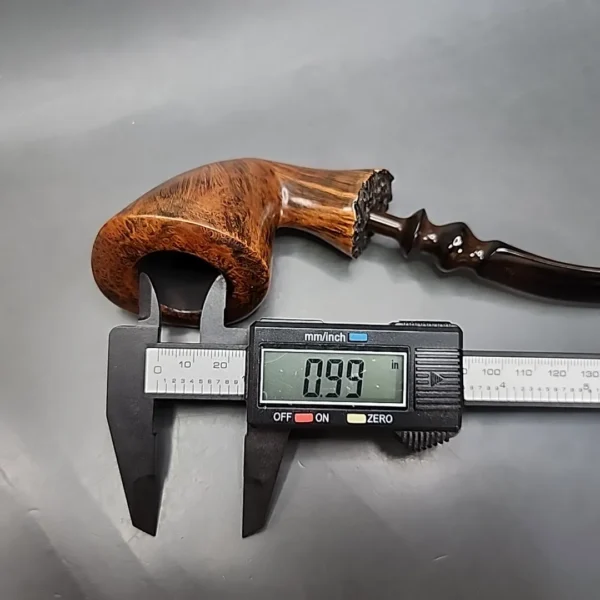 Ben Wade Golden Walnut Smooth Freehand Estate Briar Pipe, Danish Estates - Image 11