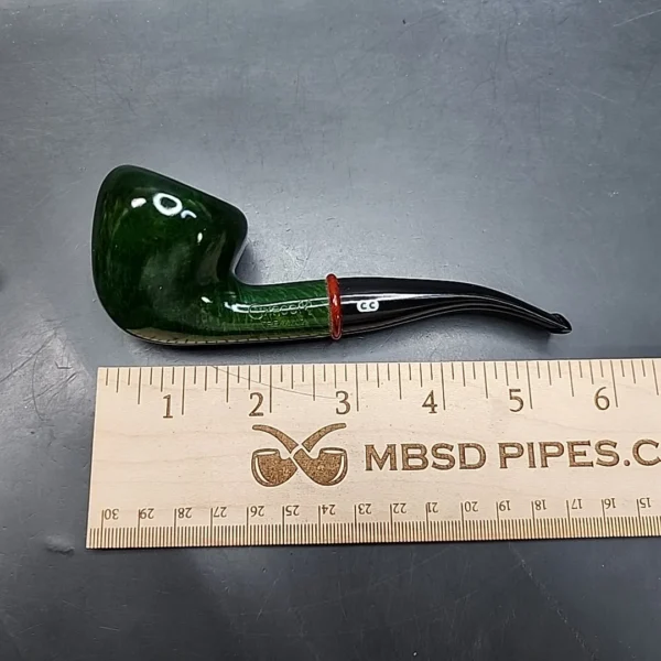 Chacom Trekking Smooth Bent Acorn Estate Briar Pipe, Unsmoked, 3 & 9mm [SOLD OUT] - Image 11