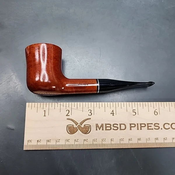 Vauen 3902 Smooth Vase Dublin Estate Briar Pipe, Unsmoked 9mm - Image 11