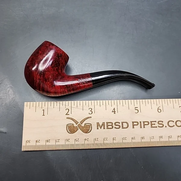Orlik Rose 4277 Smooth Bent Billiard Estate Briar Pipe Unsmoked [SOLD OUT] - Image 11
