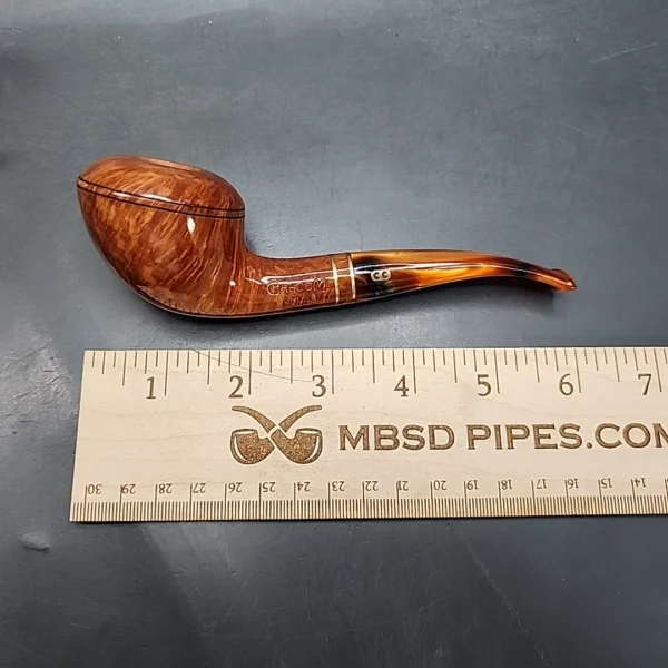 Chacom Corona 426 Smooth Bent Rhodesian Estate Briar Pipe Unsmoked - Image 11