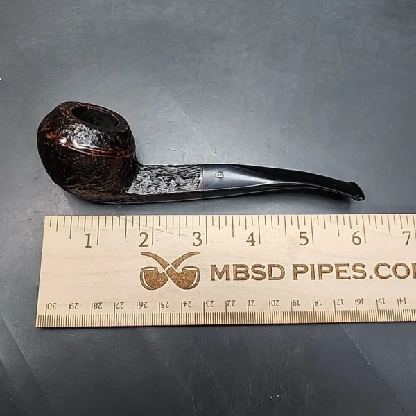 Astleys of London Rusticated Bent Bulldog Estate Briar Pipe - Image 11
