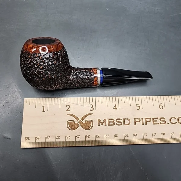 Vauen McRooty 412 Rusticated Straight Apple Estate Briar Pipe, Unsmoked, 9mm [SOLD OUT] - Image 11