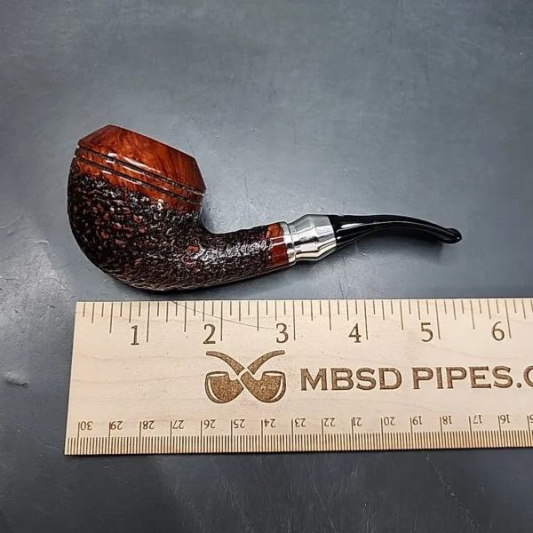 Vauen Select 302 Rusticated Bent Rhodesian Estate Briar Pipe, Unsmoked 9mm [SOLD OUT] - Image 11