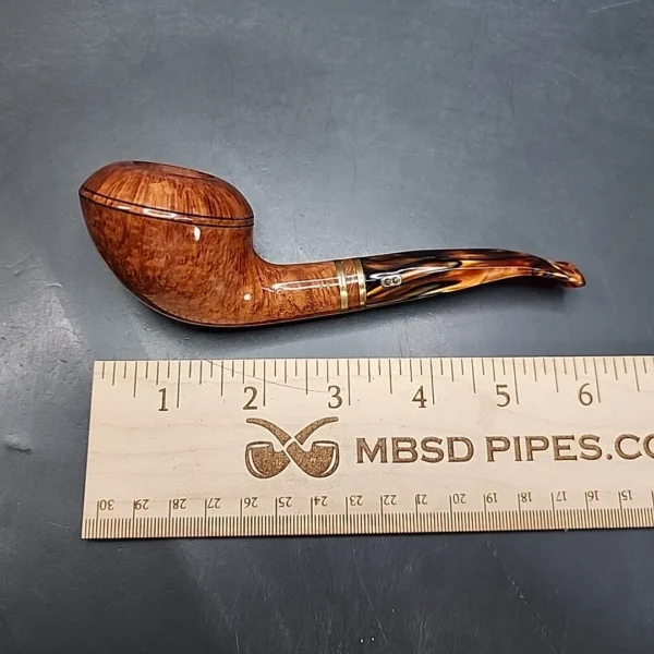 Chacom Corona 426 Smooth Bent Rhodesian Estate Briar Pipe Unsmoked [SOLD OUT] - Image 11