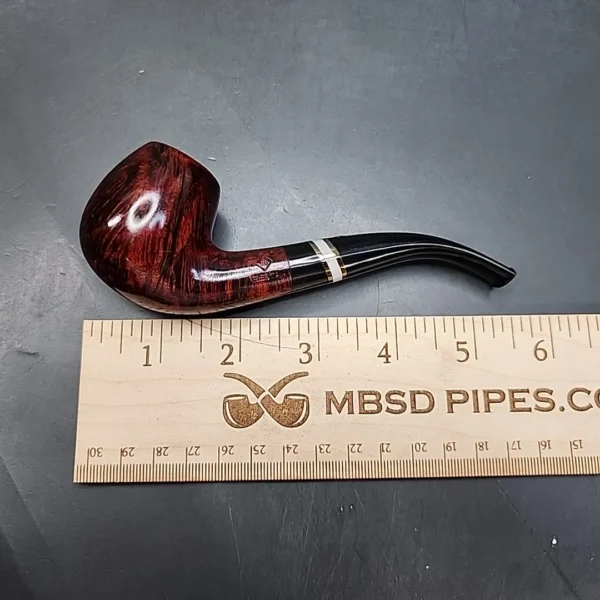 BBB Fiesta 317 Smooth Bent Apple Estate Briar Pipe Unsmoked [SOLD OUT] - Image 11