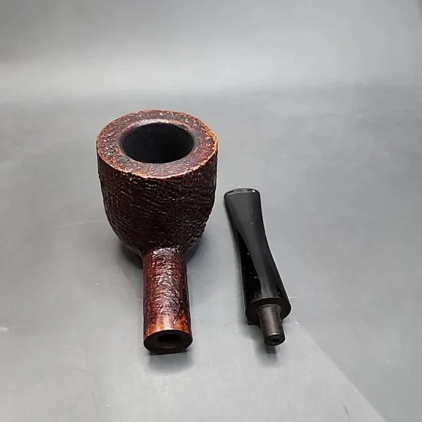 Savinelli Punto Oro 1015 JU Sandblasted Pot Estate Briar Pipe [SOLD OUT] - Image 11