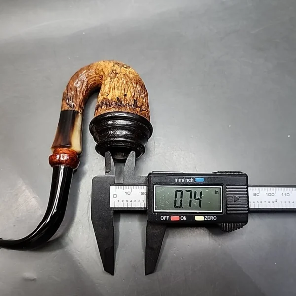 Mutcat Pipes Calabash Handmade Pipe, New - Image 11