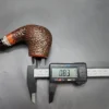 Vauen by Barontini 510 Rusticated Vase Estate Briar Pipe Unsmoked, 9mm - Image 12
