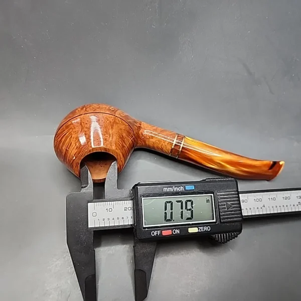 Chacom Corona 427 Smooth Rhodesian Estate Briar Pipe, Unsmoked [SOLD OUT] - Image 12