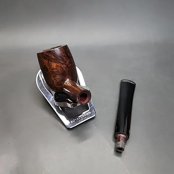 GBD Midnight 133 Smooth Straight Billiard Estate Briar Pipe, Unsmoked - Image 12