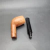 Michel Smooth Bent Zulu Estate Briar Pipe, Unsmoked - Image 12