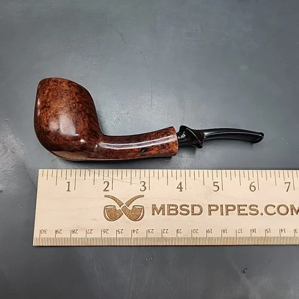 Preben Holm Deluxe Walnut Smooth Tulip Estate Briar Pipe, Danish Estates - Image 12