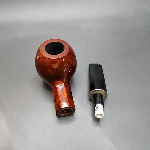Vauen 3212 Smooth Straight Apple Estate Briar Pipe, Unsmoked, 9mm - Image 12