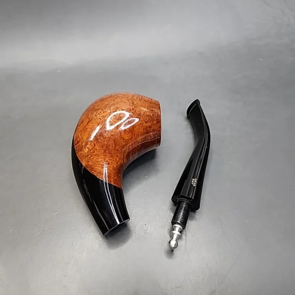 Chacom Volute Bent Cobra Estate Briar Pipe, Unsmoked [SOLD OUT] - Image 12