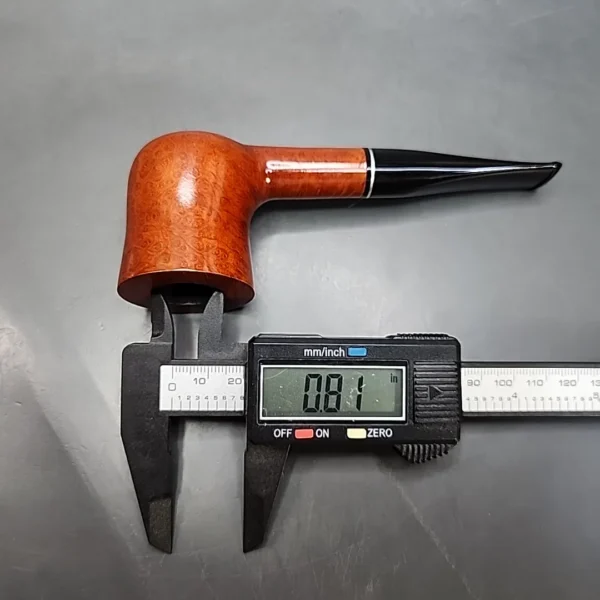 Vauen 3902 Smooth Vase Dublin Estate Briar Pipe, Unsmoked 9mm - Image 12