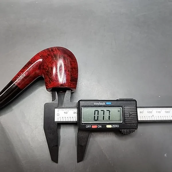 Orlik Rose 4277 Smooth Bent Billiard Estate Briar Pipe Unsmoked [SOLD OUT] - Image 12