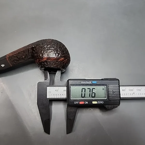 Astleys of London Rusticated Bent Bulldog Estate Briar Pipe - Image 12
