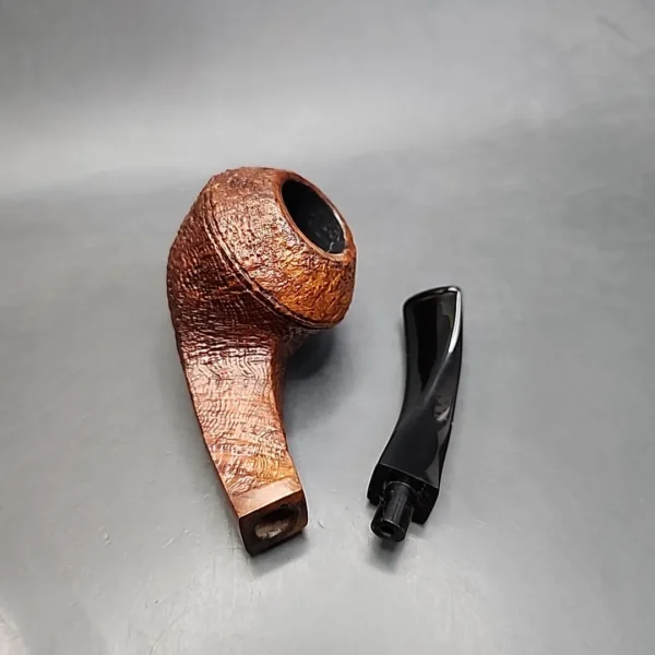 Mark Tinsky Tan Blast 5, Sandblasted Bent Bulldog Estate Briar Pipe [SOLD OUT] - Image 12
