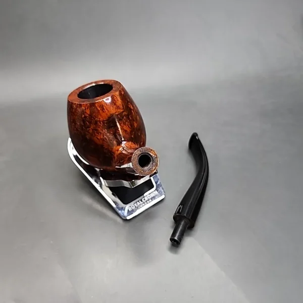 Bjarne Handmade Bent Brandy Estate Briar Pipe, Unsmoked [SOLD OUT] - Image 12