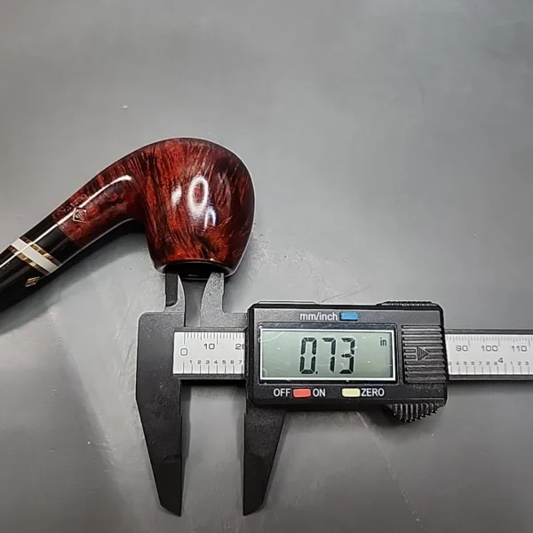 BBB Fiesta 317 Smooth Bent Apple Estate Briar Pipe Unsmoked [SOLD OUT] - Image 12