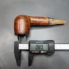 Gigi Elegance Chubby Straight Billiard Estate Briar Pipe Unsmoked 9mm, Horn Stem [SOLD OUT] - Image 12