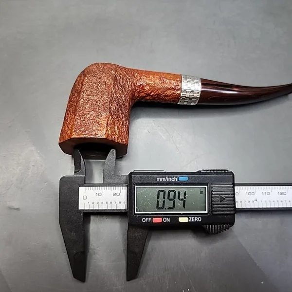 Ferndown Antique Bark 2 Star Panel Dublin, Estate Briar Pipe, English Estates [SOLD OUT] - Image 12