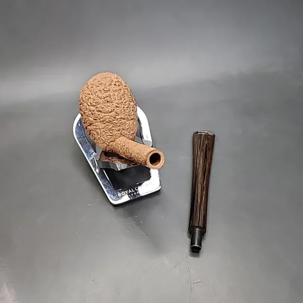 Pipe Tristan Rusticated Straight Cutty Handmade Briar Pipe, New - Image 12